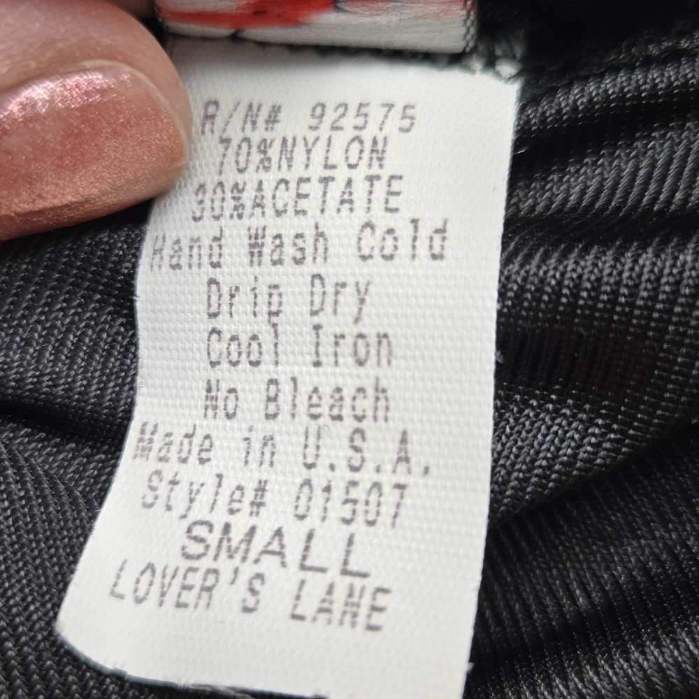 Vintage NWT 90s Lover's Lane French Maid Teddy XS - Picture 6 of 6